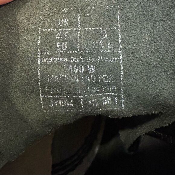 Dr. Martens Pascal Combat Boots Size 41 US 9 Grunge Punk Alternative Black - Picture 7 of 9